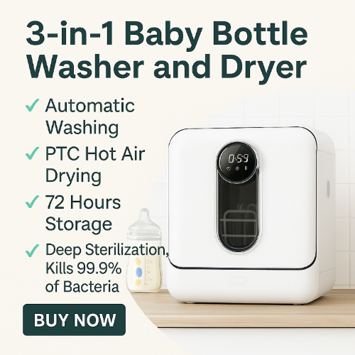 3-in-1 Baby Bottle Washer