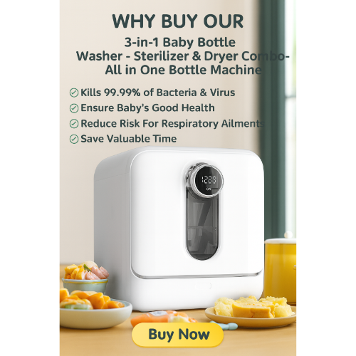 3-in-1 Baby Bottle Washer