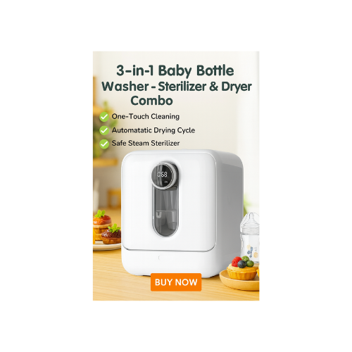3-in-1 Baby Bottle Washer