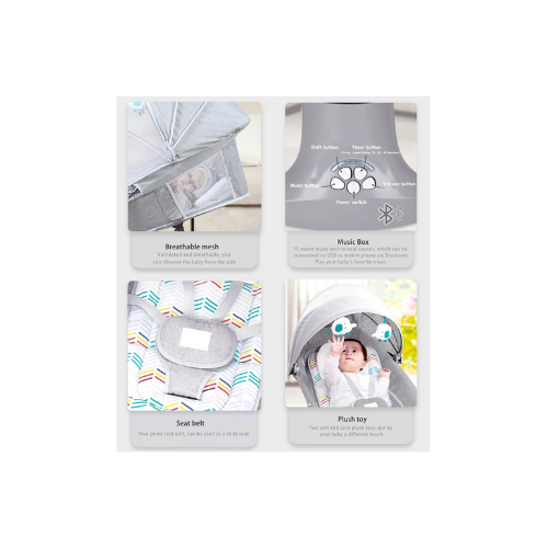 XC Jump 3 in 1 Electric Baby Swing & Bouncer