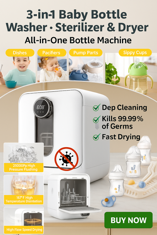 3-in-1 Baby Bottle Washer