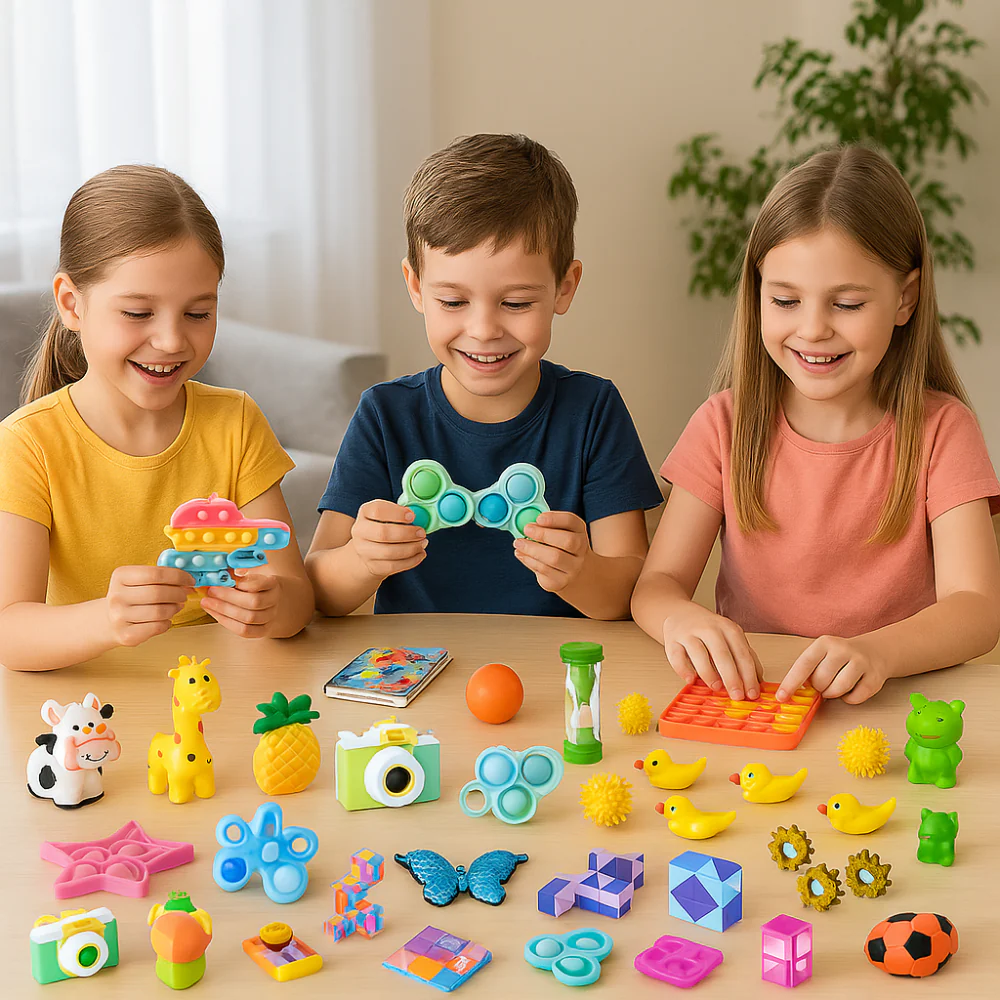 100 Pack Fidget Toys Set Sensory Tools